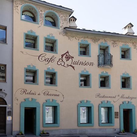 Готель Cafe Quinson Relais De Charme Морже Екстер'єр фото